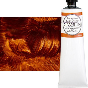 Gamblin Artists Oil - Transparent Earth Orange, 150ml Tube