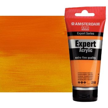 Amsterdam Expert Acrylic, Transparent Orange 75ml Tube