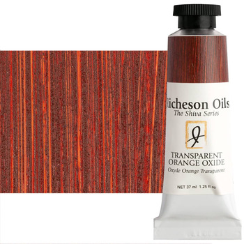 Jack Richeson Oil Color - Transparent Orange Oxide, 37ml (1.25oz)