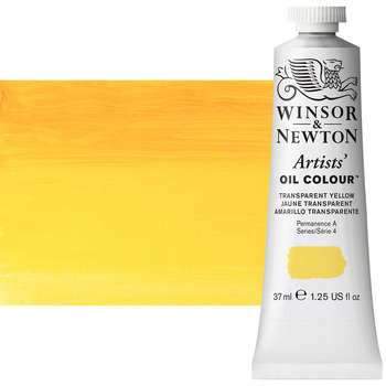 Winsor & Newton Artists' Oil - Transparent Yellow, 37ml Tube