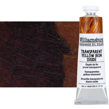 Williamsburg Oil Color, Transparent Yellow Iron Oxide, 37ml Tube