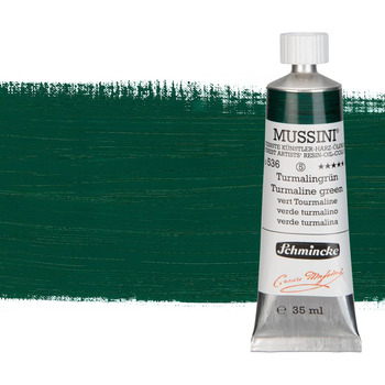 Schmincke Mussini Oil Color 35ml - Turmaline Green