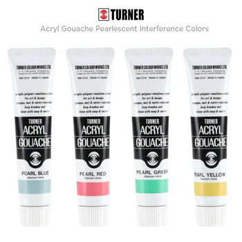 Turner Acryl Gouache Pearl & Pearlescent Interference Colors