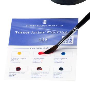 Try-It Turner Watercolor Dot Card, 6 Colors