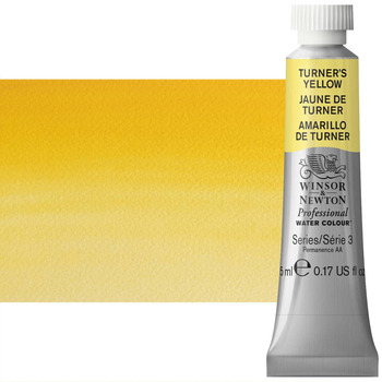 Winsor & Newton Professional Watercolor - Turner's Yellow, 5ml Tube
