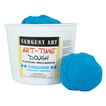 Sargent Art Art-Time Dough - Turquoise, 3lb