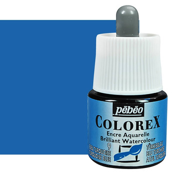 Pebeo Colorex Watercolor Ink Turquoise, 45ml