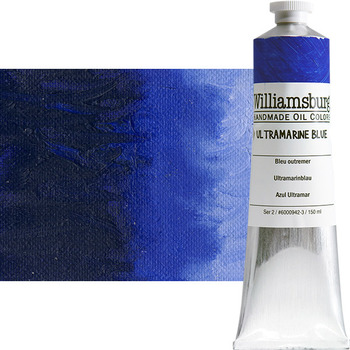 Williamsburg Oil Color, Ultramarine Blue, 150ml Tube