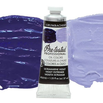 Grumbacher Pre-Tested Oil Paint 37 ml Tube - Ultramarine Violet