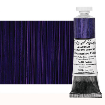 Michael Harding Handmade Artists Oil Color 40ml - Ultramarine Violet
