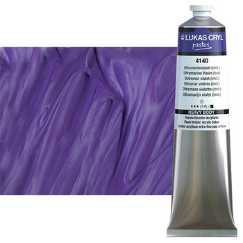LUKAS CRYL Pastos Acrylics - Ultramarine Violet Hue, 200ml Tube