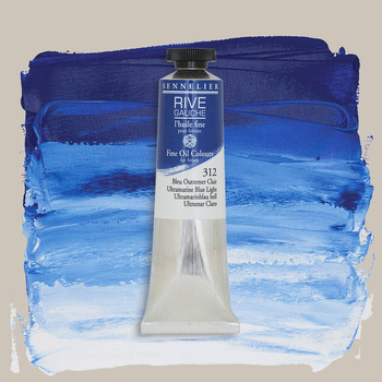 Sennelier Rive Gauche Oil 40Ml Ultramarine Blue Light