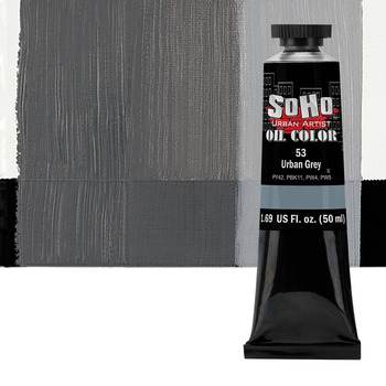 Soho Artist Oil Color Urban Grey, 50ml Tube