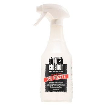 Iwata Medea Airbrush Cleaner with 360 Nozzle Sprayer, 16oz