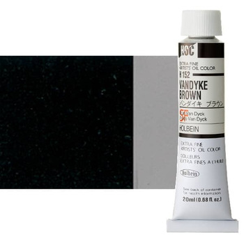 Holbein Extra-Fine Artists' Oil Color 20 ml Tube - Van Dyke Brown