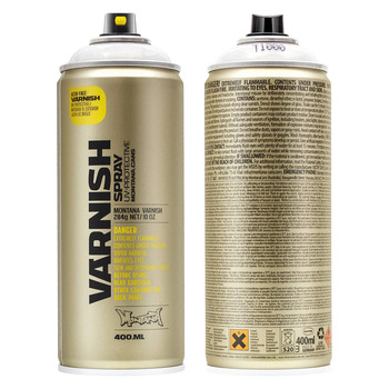 Montana TECH Varnishes, Gloss - 400ml Spray Can