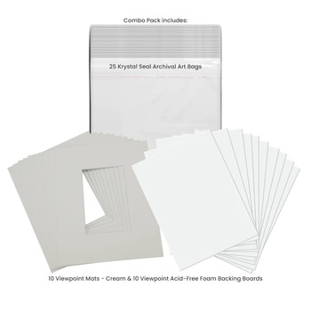 Viewpoint Mat Combo Pack Style C - Cream
