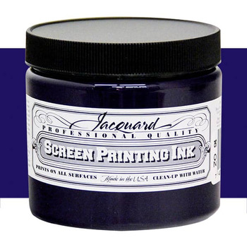 Jacquard Screen Printing Ink 16 oz Jar - Violet