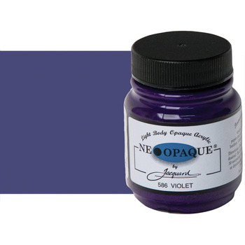 Jacquard Neopaque Fabric Color - Violet, 2.25oz Jar