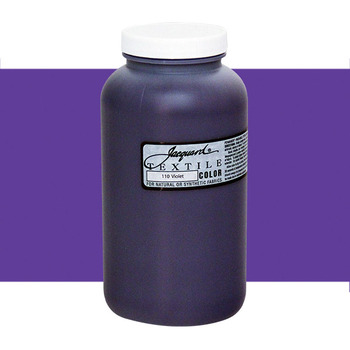 Jacquard Permanent Textile Color Quart Jar - Violet