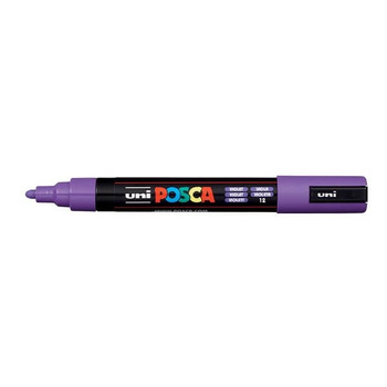Posca Acrylic Paint Marker 1.8-2.5 mm Medium Tip Violet