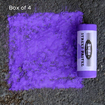 Box of 4 Soho Jumbo Street Pastels Violet