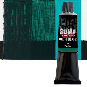 Soho Artist Oil Color Viridian 21ml Tube