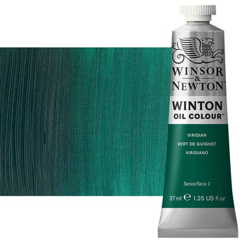 Winton Oil Color - Viridian, 37ml Tube