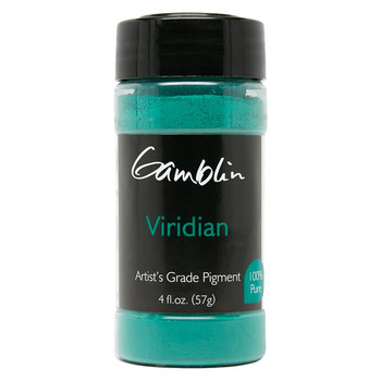 Gamblin Dry Pigment - Viridian, 57 Grams