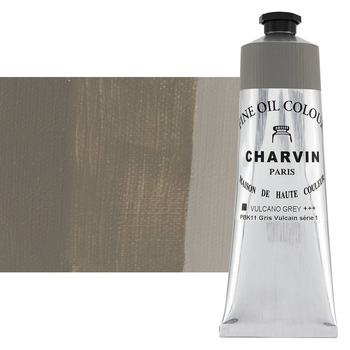 Charvin Fine Oil Paint, Volcano Grey - 150ml