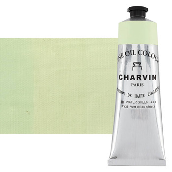 Charvin Fine Oil Paint, Water Green - 150ml