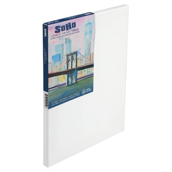 SoHo Select Stretched Watercolor Paper 5/8" Deep 140lb Hot Press 5"x7"