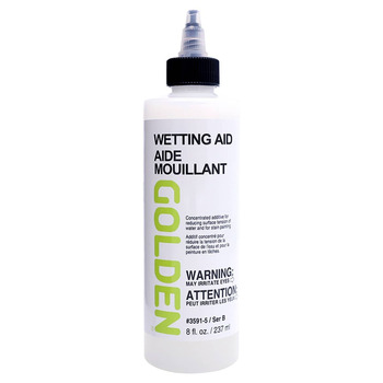 GOLDEN Acrylic Additive 8 oz Wetting Aid