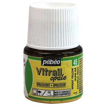 Pebeo Vitrail Color Opaque Wheat Yellow 45 ml