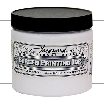Jacquard Screen Printing Ink 16 oz Jar - White