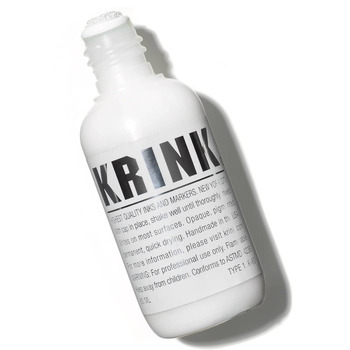 Krink K-60 Dabber Alcohol-Based Paint Marker, White 60ml