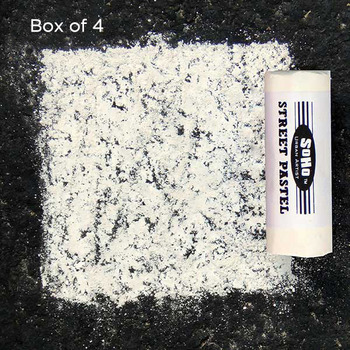 Box of 4 Soho Jumbo Street Pastels White