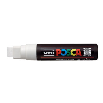 Posca Acrylic Paint Marker 15 mm X-Broad Tip White