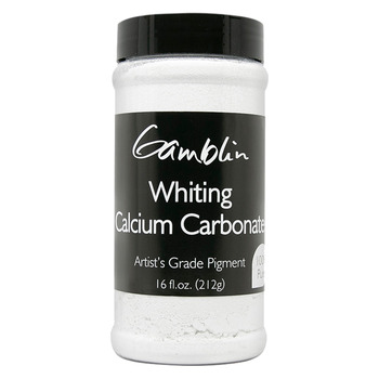 Gamblin Dry Pigment - Whiting Calcium Carbonate, 212 Grams