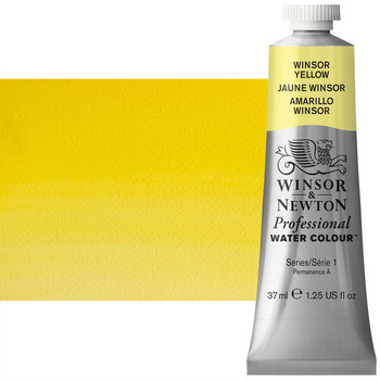 Winsor & Newton Professional Watercolor - Winsor Yellow, 37ml Tube