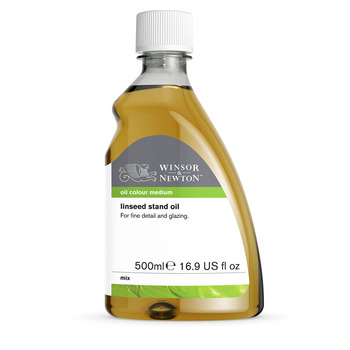 Winsor & Newton Linseed Stand Oil Medium, 500ml Bottle