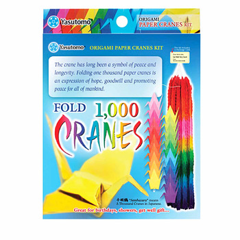 Yasutomo Origami Paper Paper Cranes Box Kit 3" (Pack of 1000)