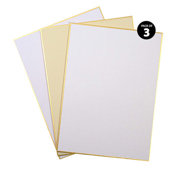 Yasutomo Shikishi Art Paper Board 5"x7" 3-Pack