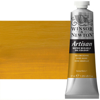 Winsor & Newton Artisan Water Mixable Oil Color - Yellow Ochre, 37ml Tube