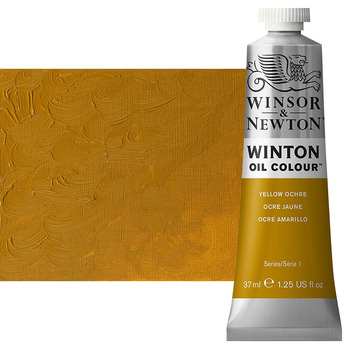Winton Oil Color - Yellow Ochre, 37ml Tube