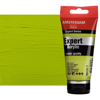 Amsterdam Expert Acrylic, Yellowish Green 75ml Tube