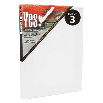 Yes! All Media Cotton Canvas 36"x48", 1-1/2" Deep (Box of 3)