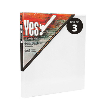 Yes! All Media Cotton Canvas 30"x30", 1-1/2" Deep (Box of 3)