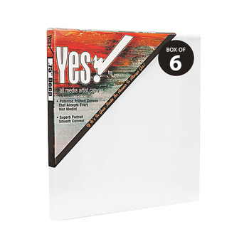 Yes! All Media Cotton Canvas 24"x24", 3/4" Deep (Box of 6)
