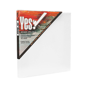 Yes! All Media Cotton Canvas 12"x12", 3/4" Deep